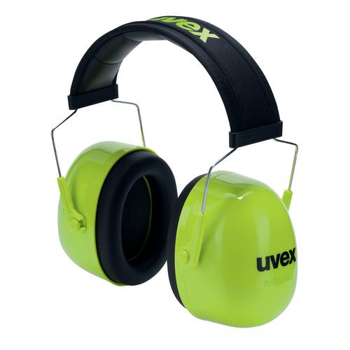 Kapselgehörschutz uvex K4 2600004 grün SNR 35 dB Größe S, M, L