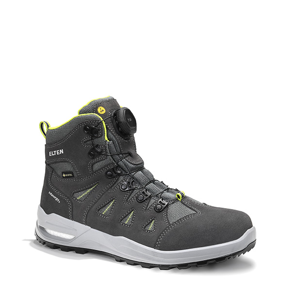 Berufsstiefel RILEY XXF BOA® GTX grey-lime Mid ESD O2 WR CI