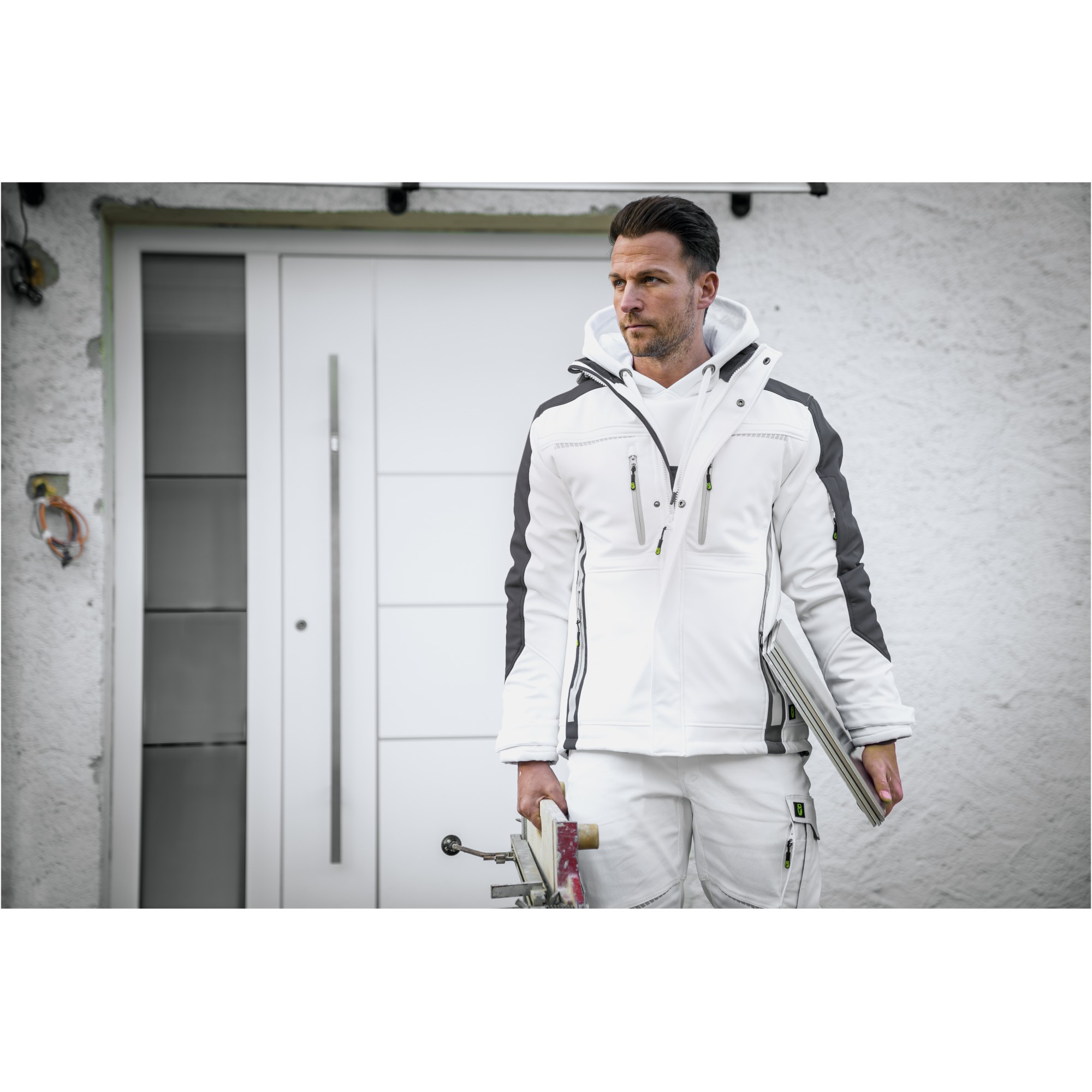 LEIBWÄCHTER FLEX LINE Wintersoftshelljacke  FLEXI 55% BW, 42% Pes, 3% Elasthan