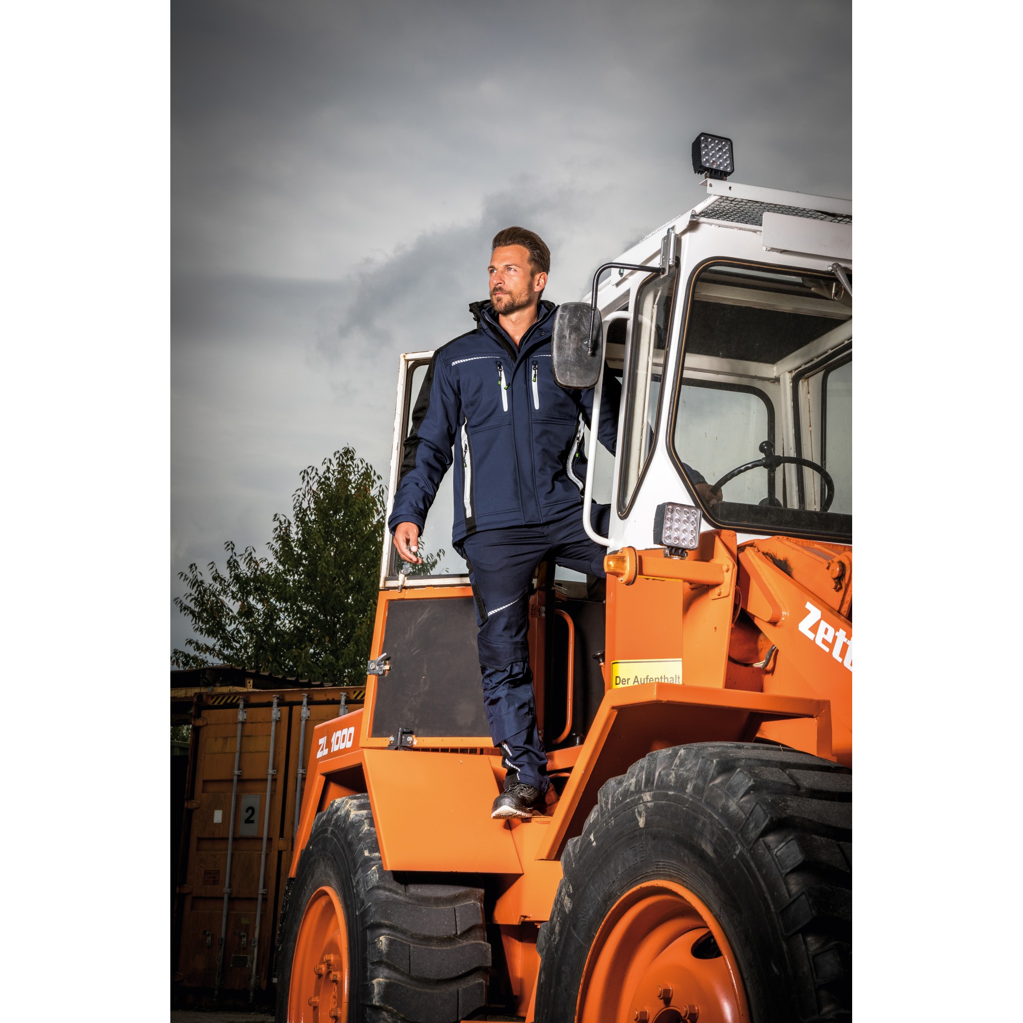 LEIBWÄCHTER FLEX LINE Wintersoftshelljacke  FLEXI 55% BW, 42% Pes, 3% Elasthan