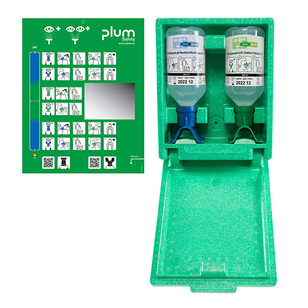 AUGENNOTFALLSTATION DUO 4862 0,5L PH NEUT.DUO,0,5L AUGENSPÜLLÖS.DUO PLUM
