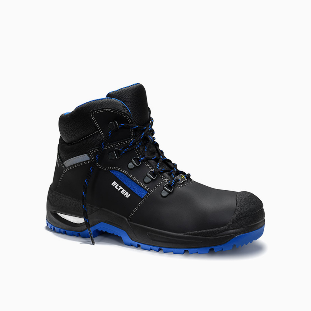 ELTEN Sicherheitsschnürstiefel LEONARDO XXSG black-blue Mid ESD S3 768711