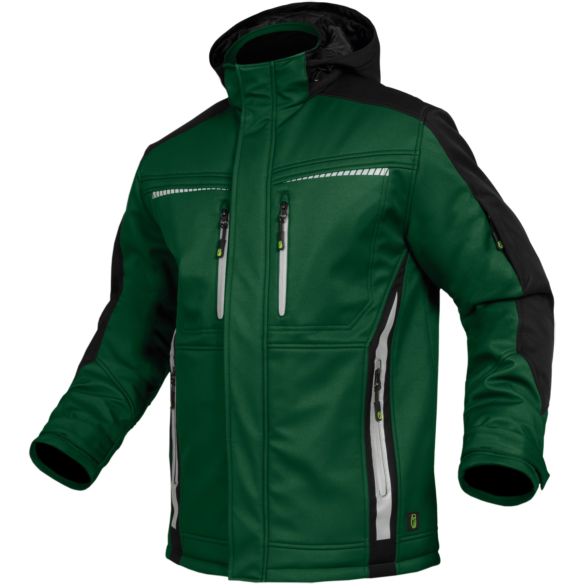 LEIBWÄCHTER FLEX LINE Wintersoftshelljacke  FLEXI 55% BW, 42% Pes, 3% Elasthan