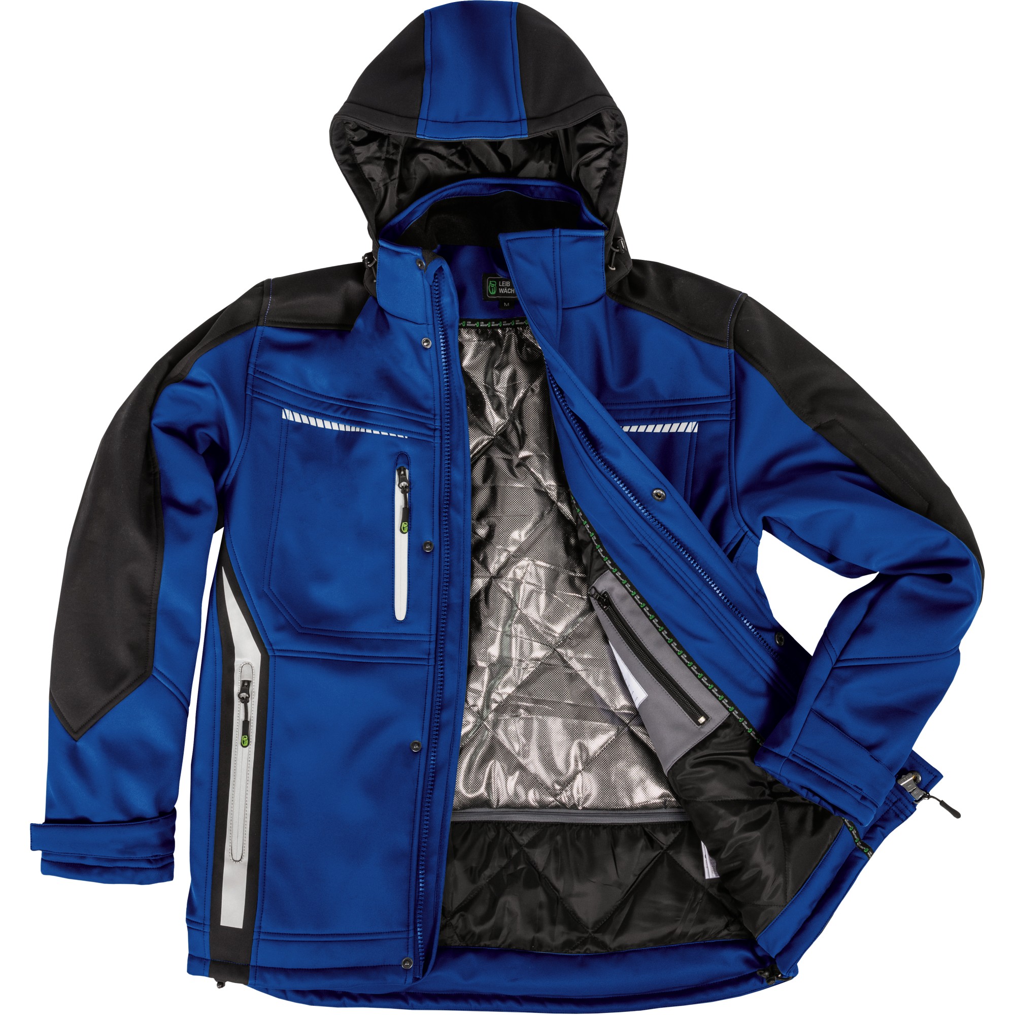 LEIBWÄCHTER FLEX LINE Wintersoftshelljacke  FLEXI 55% BW, 42% Pes, 3% Elasthan