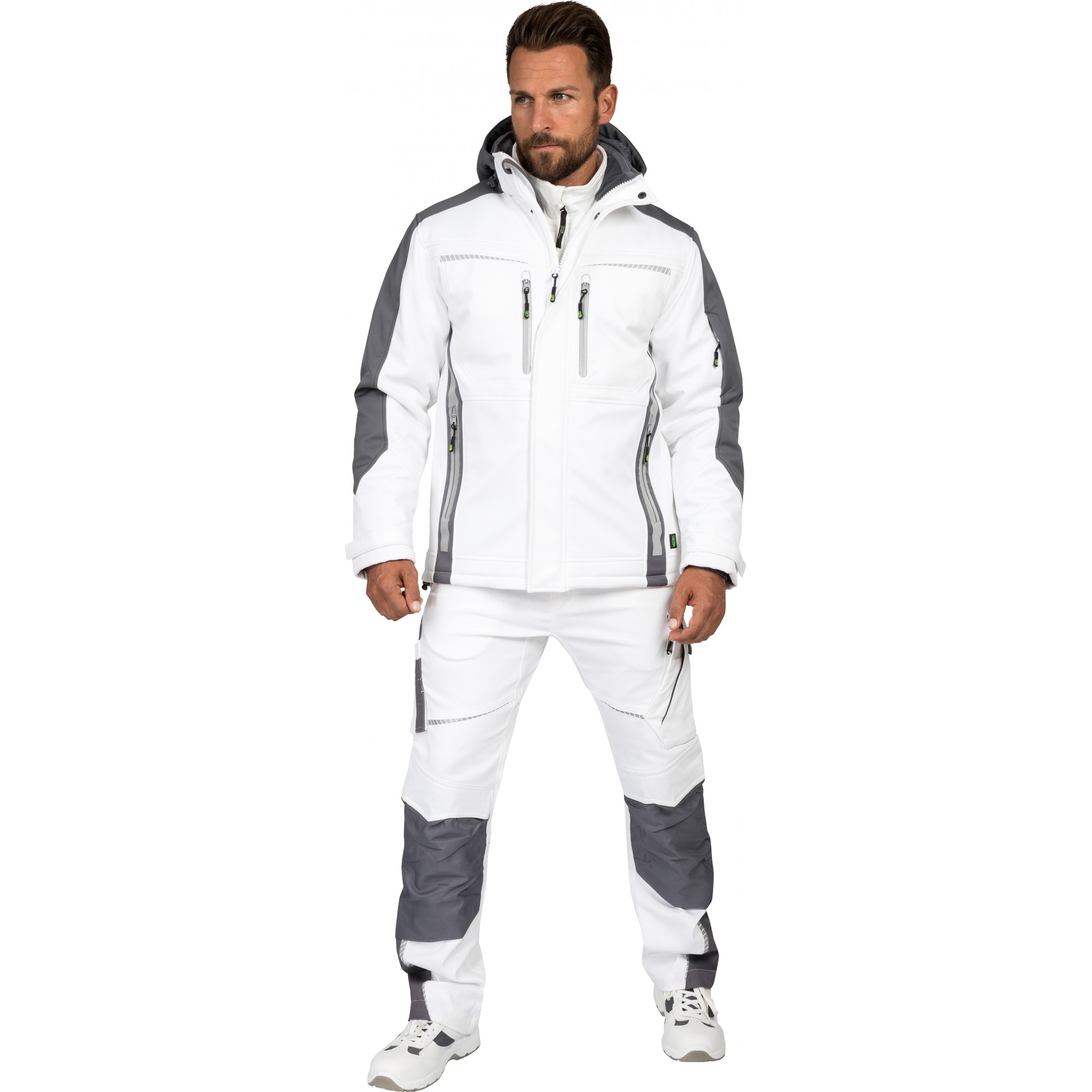 LEIBWÄCHTER FLEX LINE Wintersoftshelljacke  FLEXI 55% BW, 42% Pes, 3% Elasthan