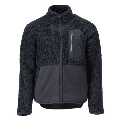 CUSTOMIZED Faserpelz Jacke mit Reißverschluss