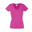 Lady Fit Valueweight V-Neck T 61398 Farbig